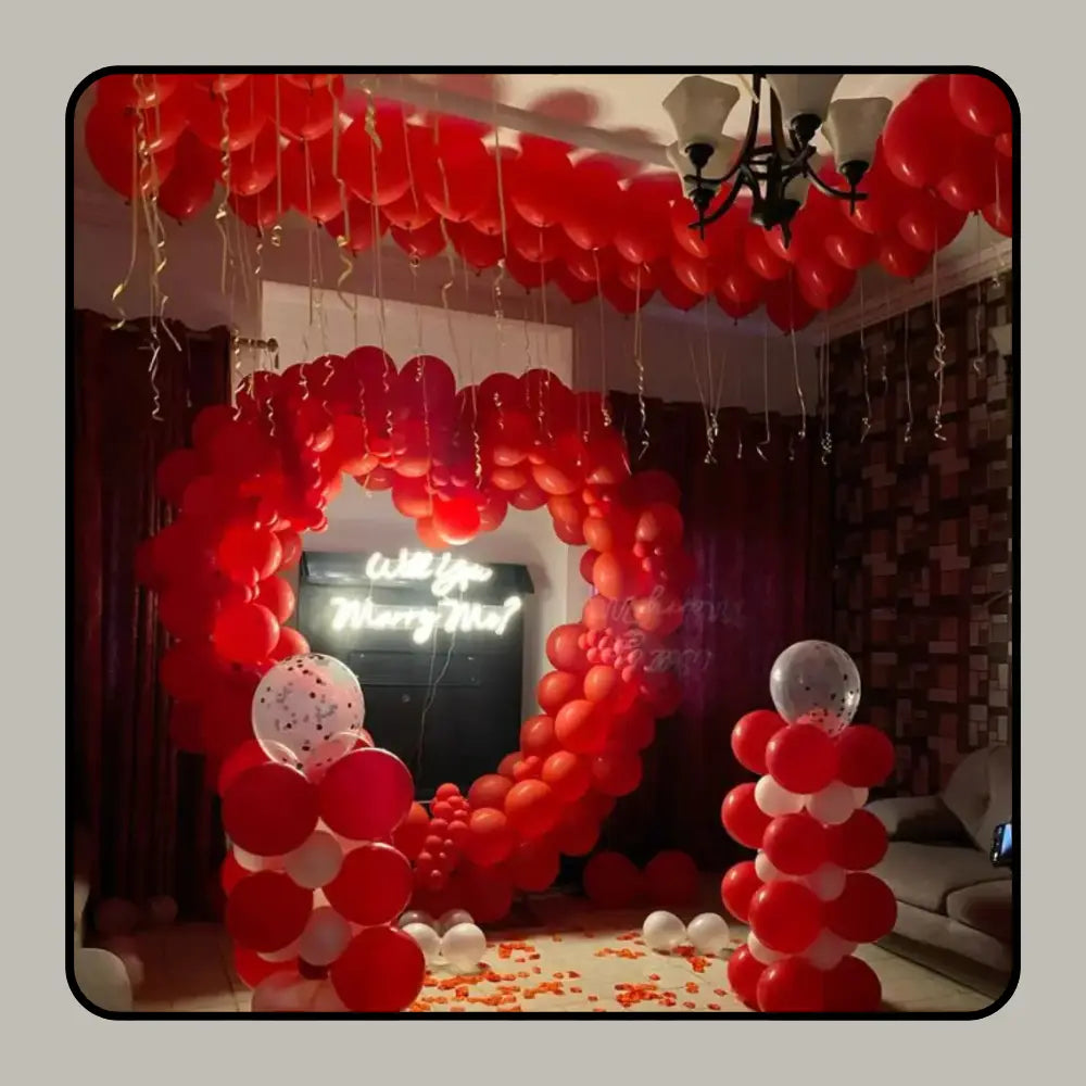 Dream Proposal "Will You Marry Me?" Immersive Decor Suite
