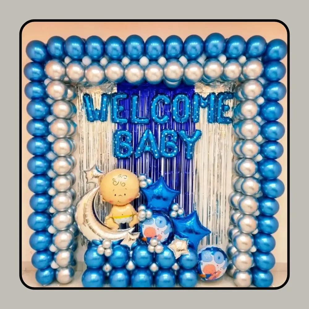 Premium "Welcome Baby Boy" Home Decor Collection