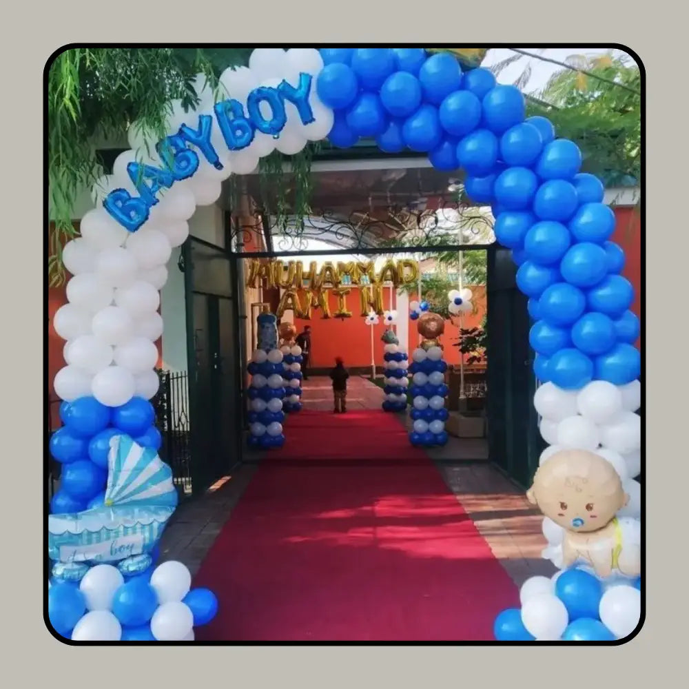Premium Baby Welcome & Grand Entry Decor | Professional Event Balloon Styling