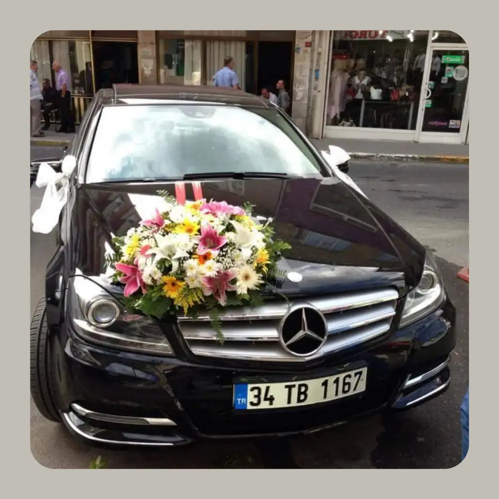 Street-Side Symphony Elite Automotive Floral Artistry