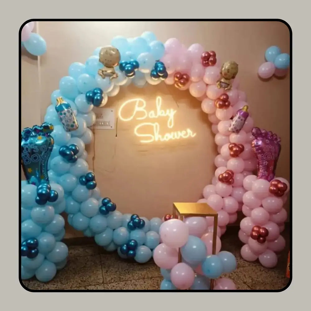 Elegant Baby Shower Decor Set