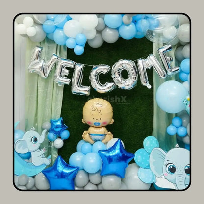 Premium "Prince Arrival" Welcome Baby Decor Suite
