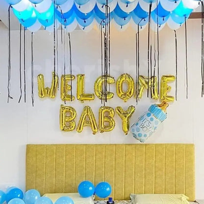 Premium "Welcome Baby Boy" Home Decor Suite