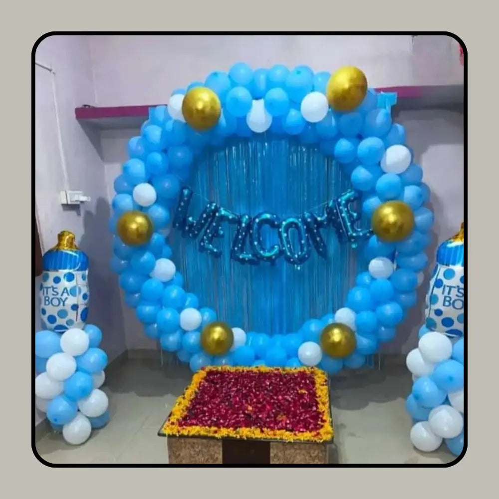 Celestial Welcome: Premium "It's a Boy" Grand Arrival Suite