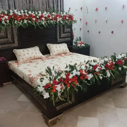 Elite Bridal Sanctuary | Signature Floral Artistry & Romantic Suite Decor