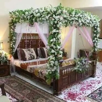 Royal Sanctuary Floral Architecture | Bespoke Bridal Suite Designs