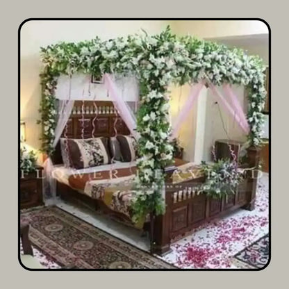 Royal Sanctuary Floral Architecture | Bespoke Bridal Suite Designs