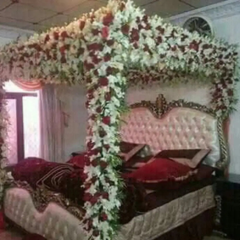Bespoke Bridal Room Artistry | Premium Floral Sanctum & Suite Decor