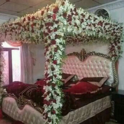 Bespoke Bridal Room Artistry | Premium Floral Sanctum & Suite Decor
