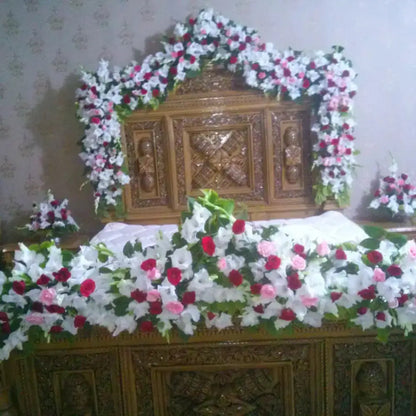 Majestic Bridal Sanctum | High-Volume Architectural Floral Designs