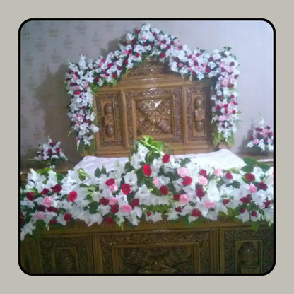 Majestic Bridal Sanctum | High-Volume Architectural Floral Designs