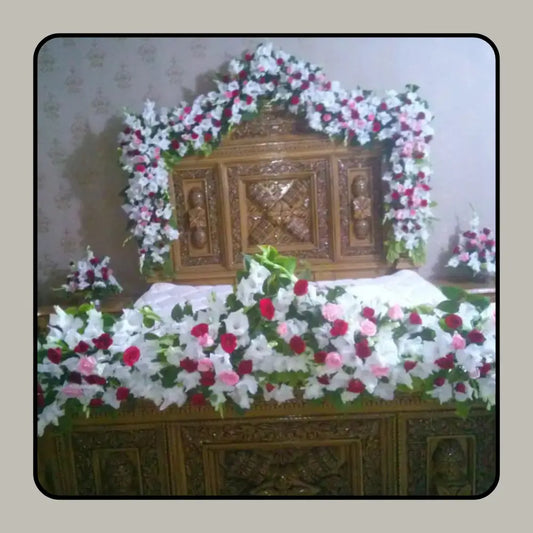 Majestic Bridal Sanctum | High-Volume Architectural Floral Designs