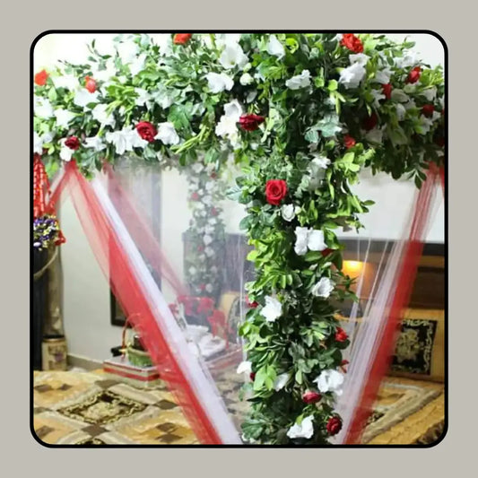 Royal Canopy & Imperial Suite Florals | Signature Bridal Room Architecture
