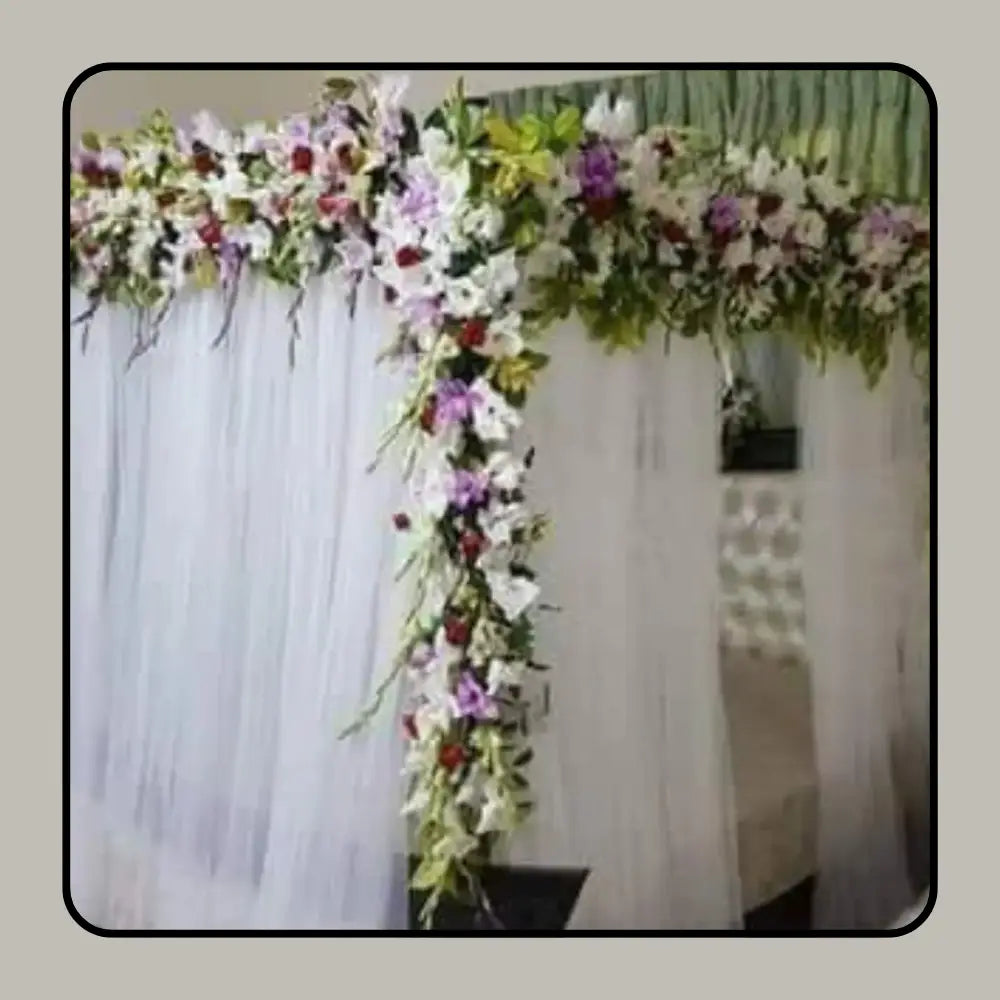 Grand Floral Sanctuary | Bespoke Luxury Bridal Suite Decor