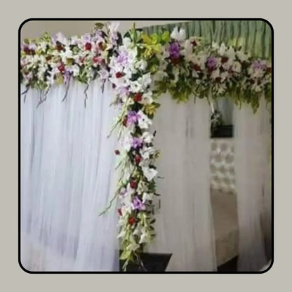 Grand Floral Sanctuary | Bespoke Luxury Bridal Suite Decor