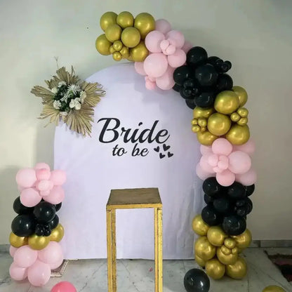 Luxury "Bride to Be" Celebration Decor | Chic Balloon Artistry & Event Styling