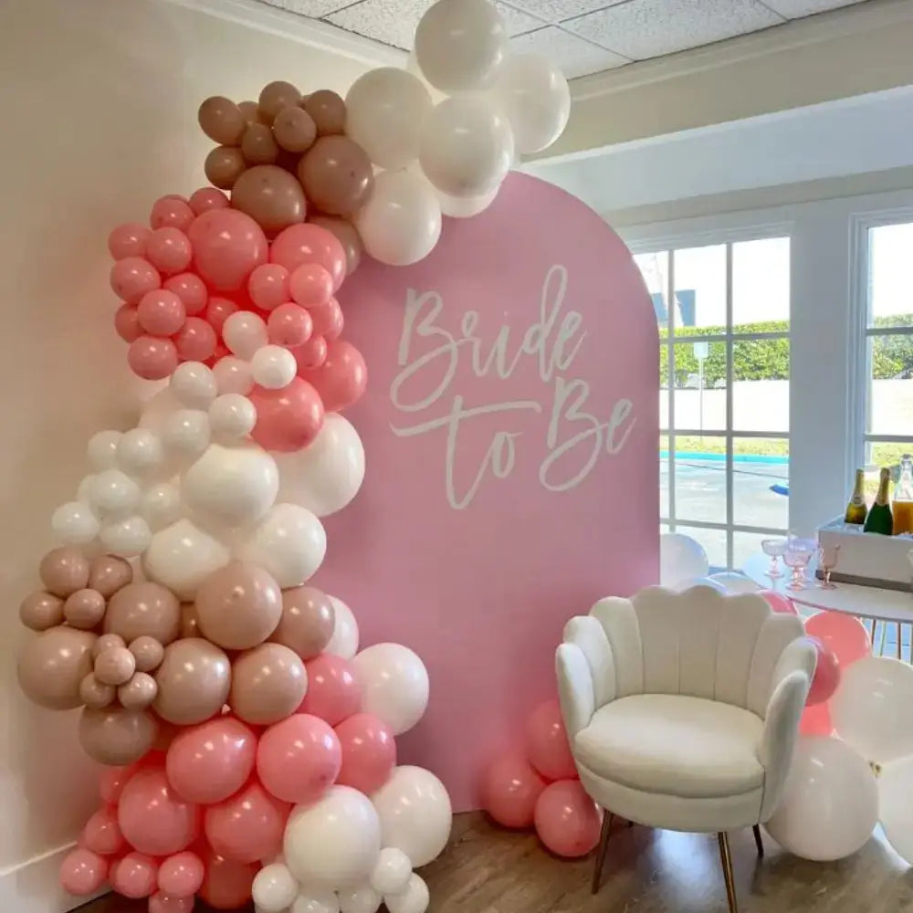 Bespoke "Bride to Be" Event Staging | Chic Architectural Backdrops