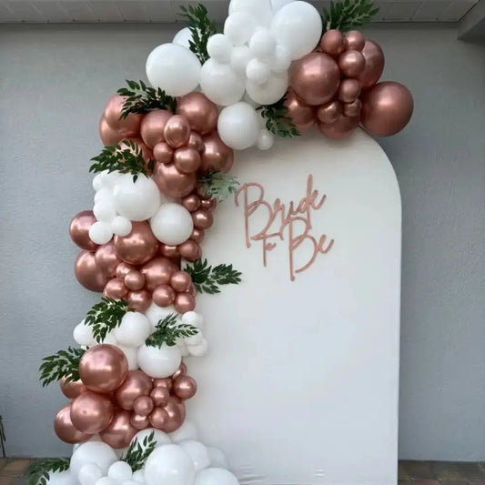 Bespoke "Bride to Be" Staging | Chic Architectural Backdrop Collections