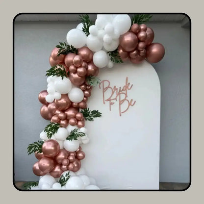 Bespoke "Bride to Be" Staging | Chic Architectural Backdrop Collections