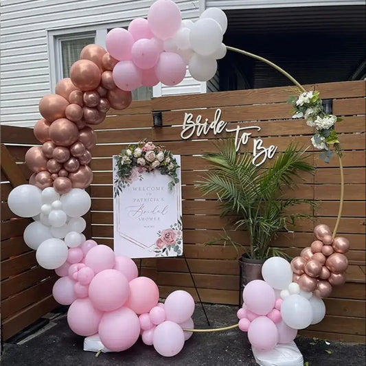 Chic "Bride to Be" Celebration Decor | Modern Event Styling & Arch Artistry