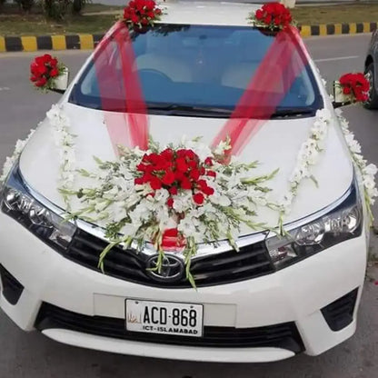 Grand Entrance | Premium Wedding Car Floral Architecture