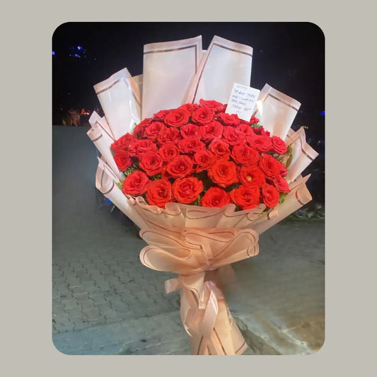 Ruby Enchantment Grand Bouquet