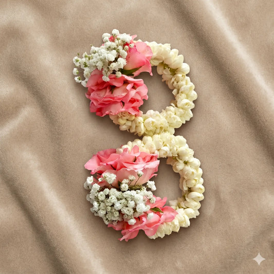 Vibrant Multicolor Fresh Floral Bridal Jewelry Set