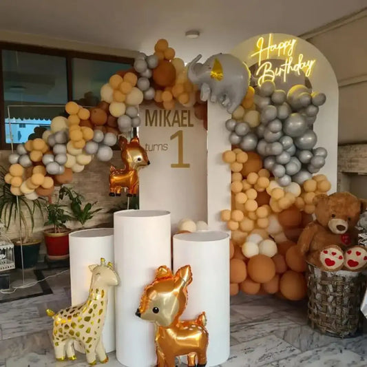 Golden Jungle Safari 1st Birthday