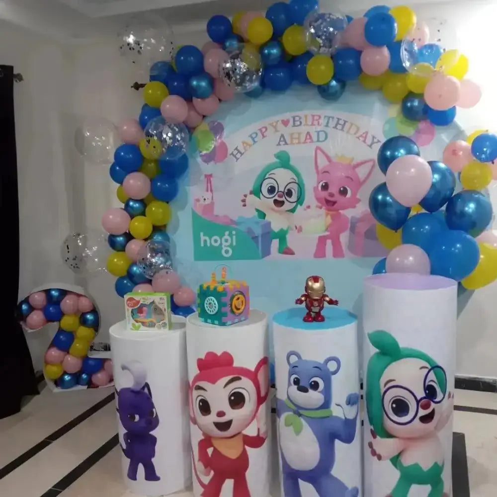 Wild One Safari Teddy Bear Arch – Jungle Theme Birthday Celebration