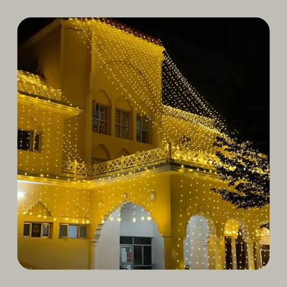 Luxury Full House Festive Lighting for Grand Shadi Celebrations