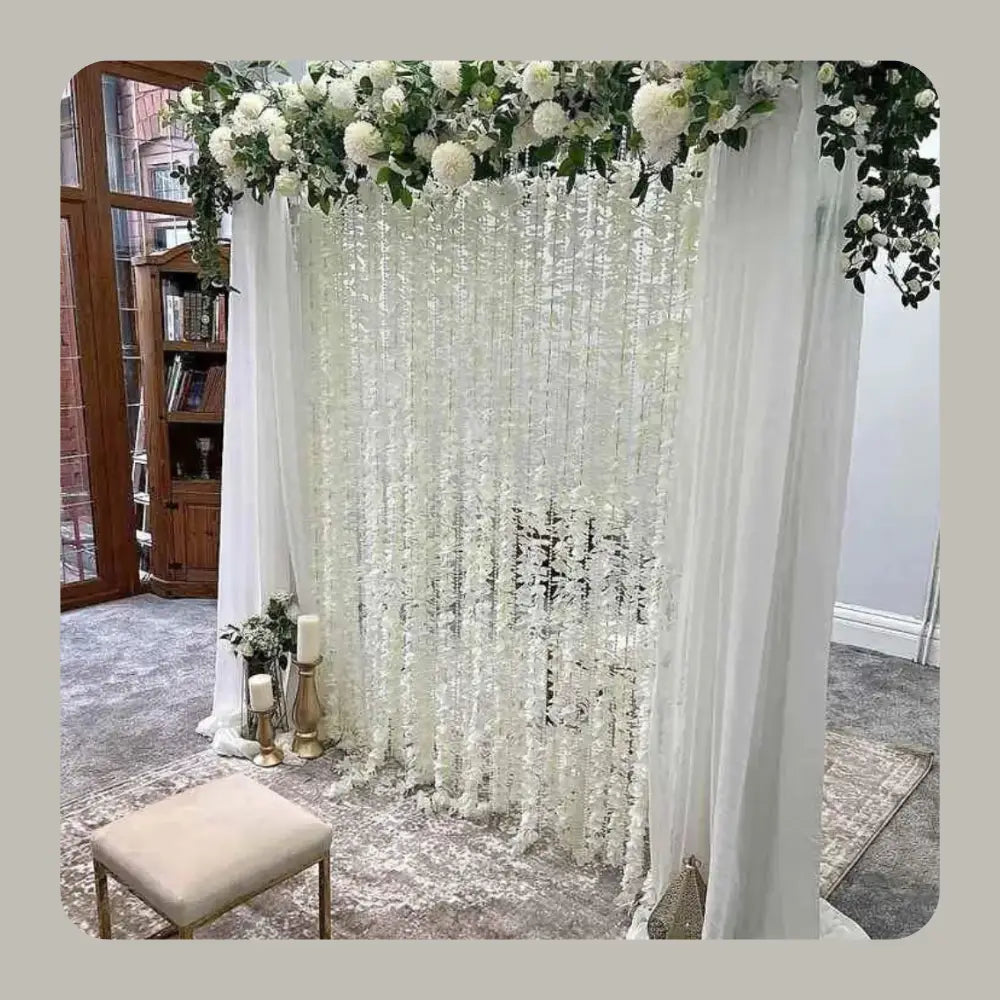 Stunning Nikah Floral Backdrop Collections